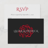 Rosa Vermelha Minimalista Elegante