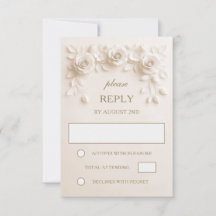 Rosas Barrocas de Marfim Casamento