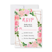 Rosas Cor-de-Rosa com Casamento de Folhagens