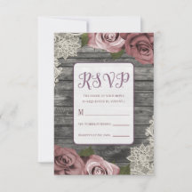 Rosas Rosa Empoeirado Cinza Madeira Rústica Renda