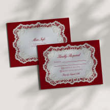 Rouge Vermelho Old Money Renda Casamento + Detalhe