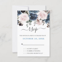 Roxo Empoeirado Bege Rosa Floral Botânico Casament