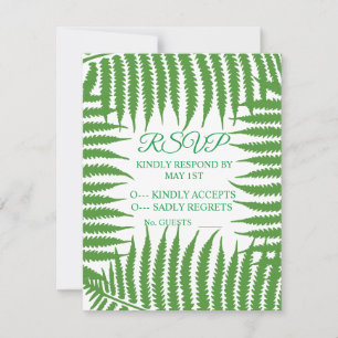 Cartão RSVP Samambaia Verde Thunder_Cove