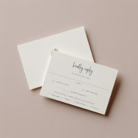 Sandy Beige Beach Wedding Meal Choice