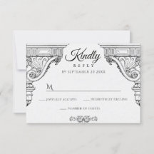 Simples arquitetura renascentista elegante 