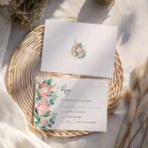 Simples Elegantes Proteas de Grama de Pampas de Eu