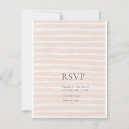 Cartão RSVP St. Tropez Destination Wedding 