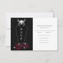 Tecido de Aranha do Caixão Preto Branco Halloweddi
