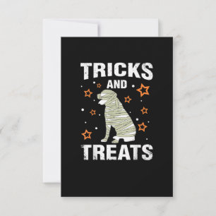 Cartão RSVP Tratamentos _ Truques Rottweiler Figurume de Hallo