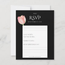 Tulipa Rosa Elegante - casamento moderno minimalis