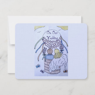 Cartão RSVP Up, Up and Away Response Card