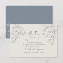 Vintage Dusty Blue Wedding