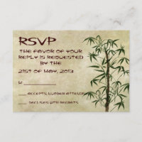 Vintage Oriental Bamboo 1