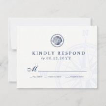 Vintage Seashell | VP de Casamentos Ameaçados Náut