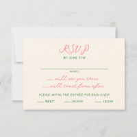 Whimsical Quirky Handwrite Wedding