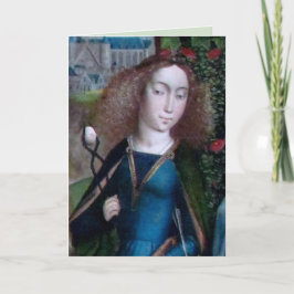 Cartão Rua. Agatha da Sicília (detalhe; M 070)