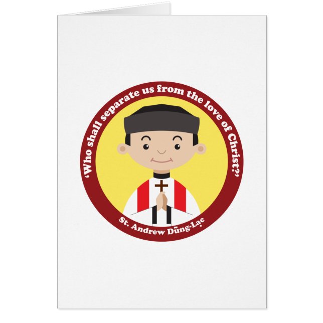 Cartão Rua Andrew Dung Lac (Frente)