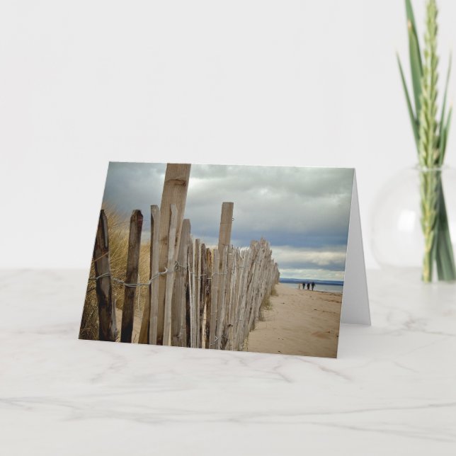 Cartão Rua. Andrews Beach #3 [Cartão de Saudação] (Frente)