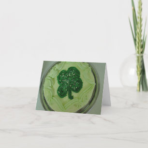 Cartão Rua, aniversário do dia de Patrick