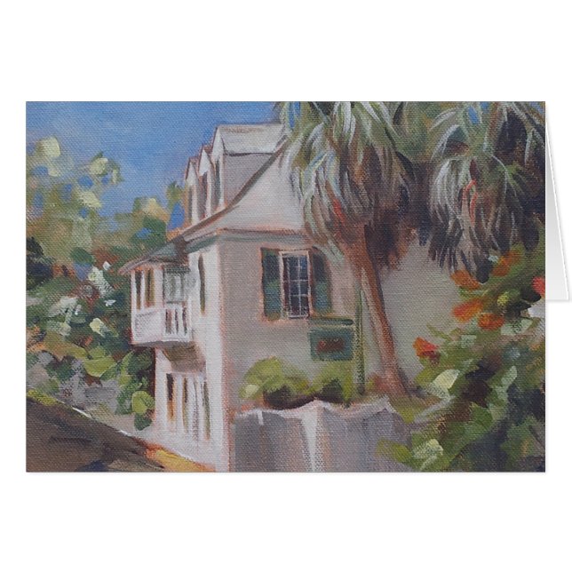 Cartão Rua: Augustine Aviles Street Florida (Frente Horizontal)