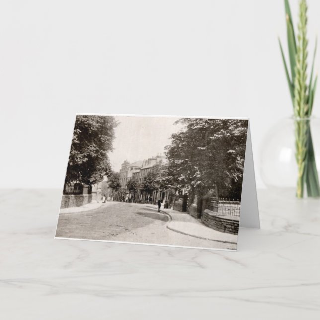 Cartão Rua da estação, Cockermouth (Frente)