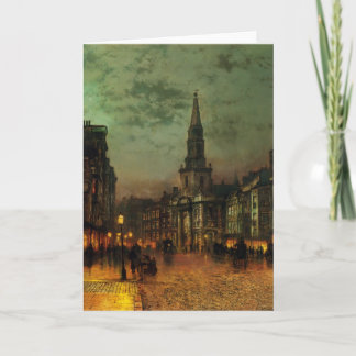 Cartão Rua de John Atkinson Grimshaw- Blackman, Londres