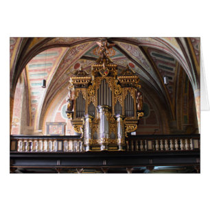 Cartão Rua de Orgel Pfarrkirche
