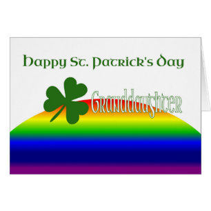 Cartão Rua Feliz da Avó. Dia de Patrick