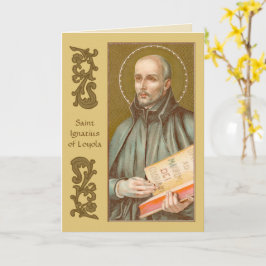 Cartão Rua. Ignatius Loyola (JM 27) Saudação