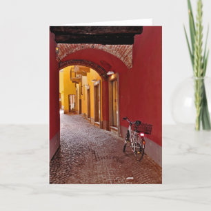 Cartão Rua italiana