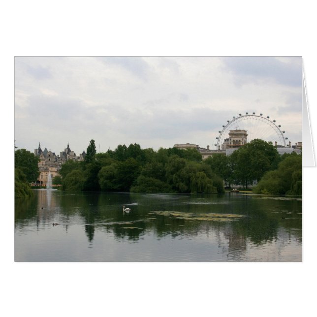 Cartão Rua, James Lake View (Frente Horizontal)