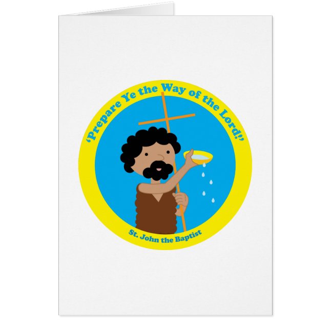 Cartão Rua, João Batista (Frente)