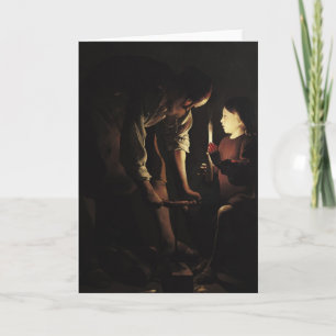 Cartão Rua. Joseph, o carpinteiro, c.1640