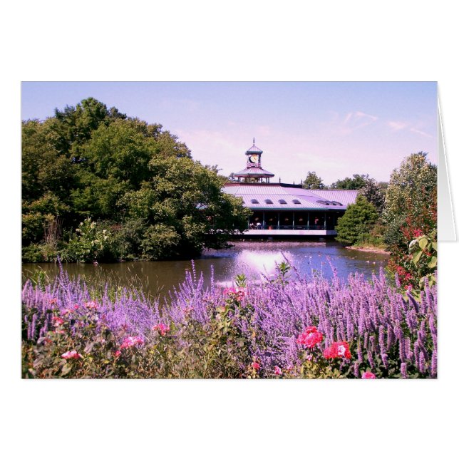 Cartão Rua, lago Louis Zoo (Frente Horizontal)