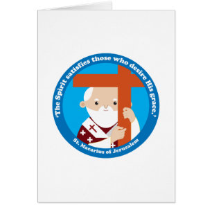 Cartão Rua. Macarius de Jerusalém