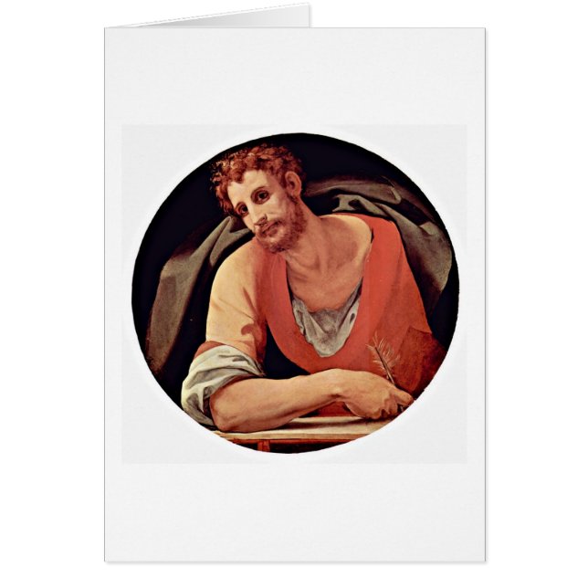 Cartão Rua. Marca De Agnolo Di Cosimo (Frente)