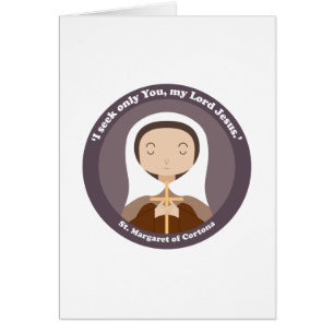 Cartão Rua. Margaret de Cortona