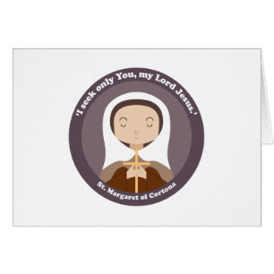 Cartão Rua. Margaret de Cortona