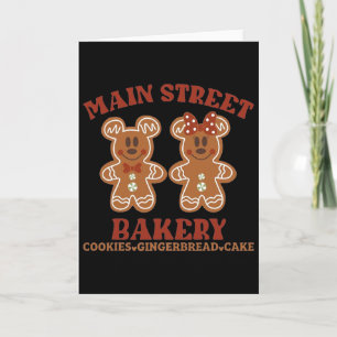 Cartão Rua Principal Kery Cookies Bolo de Gengibre Natal