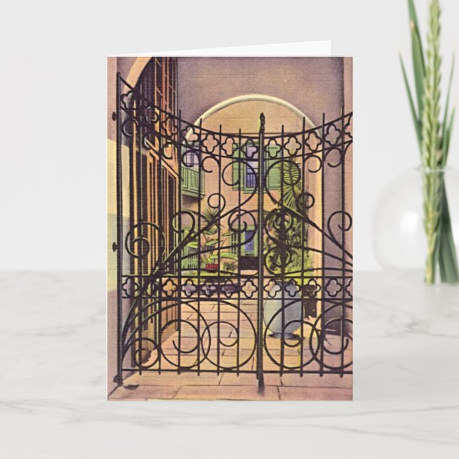 Cartão Rua real de Nova Orleães Louisiana 616 (Frente)