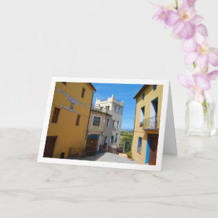 Cartão Rua Riba-roja de Túria, Cidade Espanhola