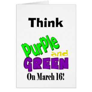 Cartão Rua, rima do dia de Urho ou carta engraçada