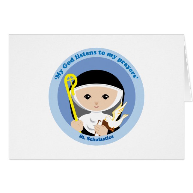 Cartão Rua. Scholastica (Frente Horizontal)