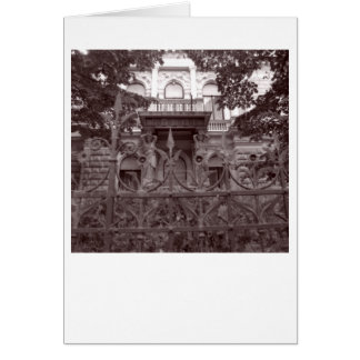 Cartão Rua secundária de Budapest