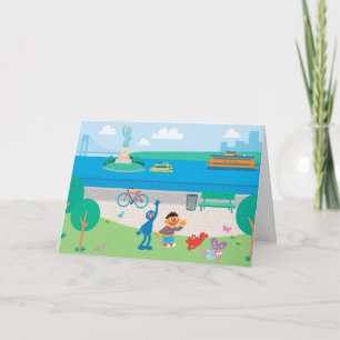 Cartão Rua Sésamo   Cena Governador