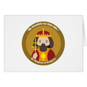 Cartão Rua. Stephen of Hungary