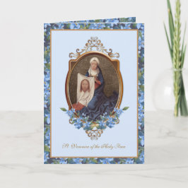 Cartão Rua. Veronica Cara Sagrada Religiosa de Jesus Flor