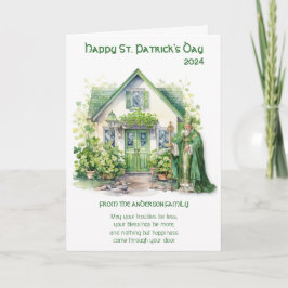 Cartão Ruas. Dia de Patrício Camarões Bênção e Oração