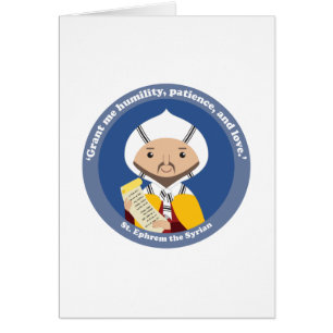 Cartão Ruas. Ephrem da Síria