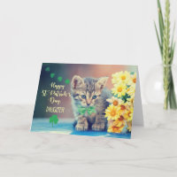 Ruas Filhas. Gatinho do Dia dos Patrícios com Visi
